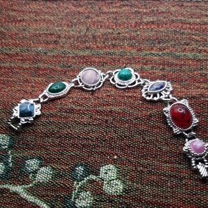 Sarah Coventry Silvertone Bracelet